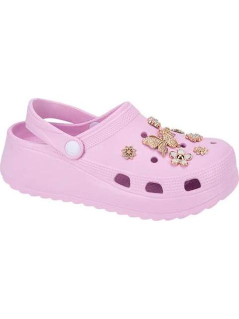 SANDALIA ZUECO LILA BANANA PRICE - Imagen 2