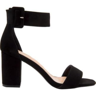 SANDALIA TACON ANCHO NEGRO YAELI