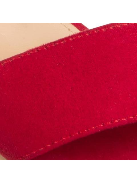 SANDALIA TACON ANCHO ROJO YAELI - Imagen 6
