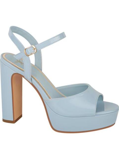 SANDALIA TACON AZUL YAELI - Imagen 2