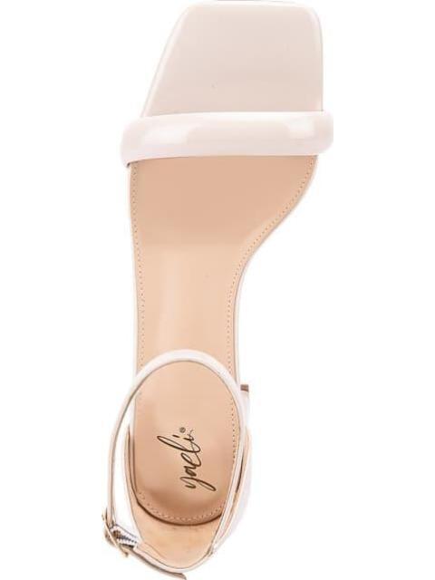 SANDALIA TACON BASICA BEIGE/HUESO YAELI - Imagen 3