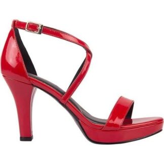 SANDALIA TACON BASICA ROJO YAELI