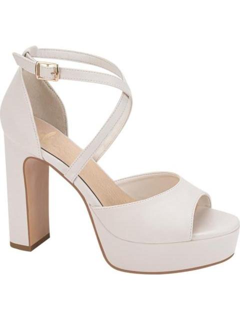 SANDALIA TACON BEIGE/HUESO YAELI - Imagen 2