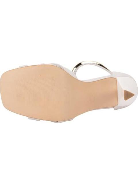 SANDALIA TACON BEIGE/HUESO YAELI FASHION - Imagen 4