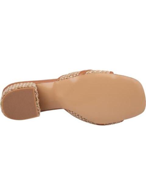 SANDALIA TACON CUADRADO CAMEL YAELI FASHION - Imagen 4