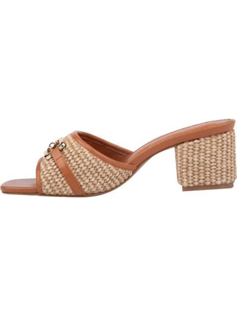 SANDALIA TACON CUADRADO CAMEL YAELI FASHION - Imagen 5