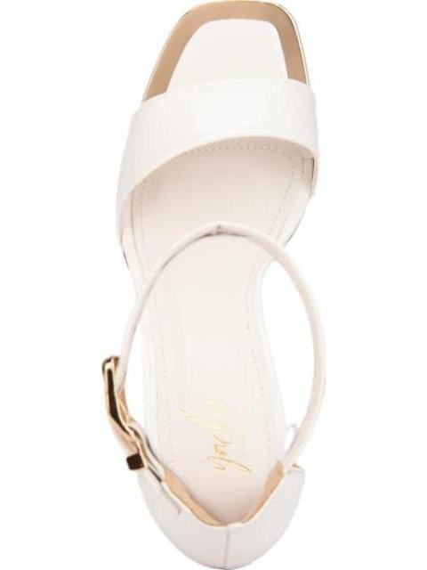 SANDALIA TACON DELGADO BEIGE/HUESO YAELI FASHION - Imagen 3