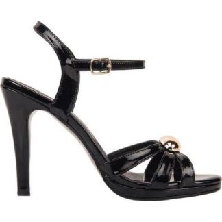 SANDALIA TACON DELGADO NEGRO YAELI FASHION