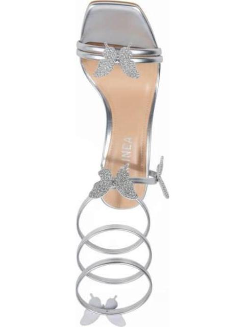 SANDALIA TACON ESPIRAL PLATA BELINDA PEREGRIN - Imagen 3