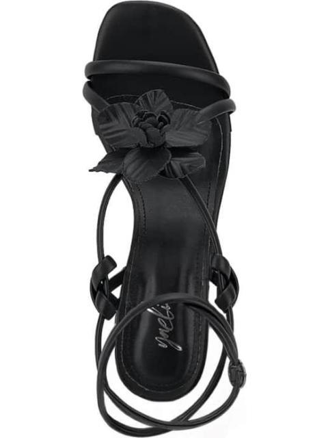 SANDALIA TACON FLOR NEGRO YAELI - Imagen 3
