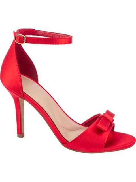 SANDALIA MOÑO ROJO YAELI FASHION - Imagen 2