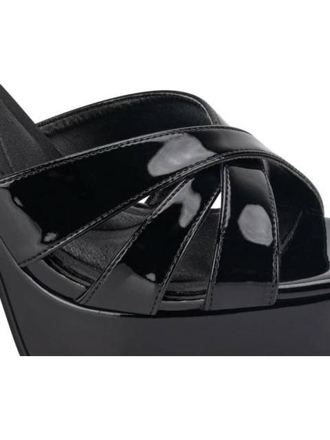 SANDALIA TACON NEGRO YAELI - Imagen 6