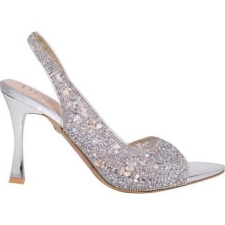 SANDALIA TACON PIEDRAS PLATA THALIA SODI