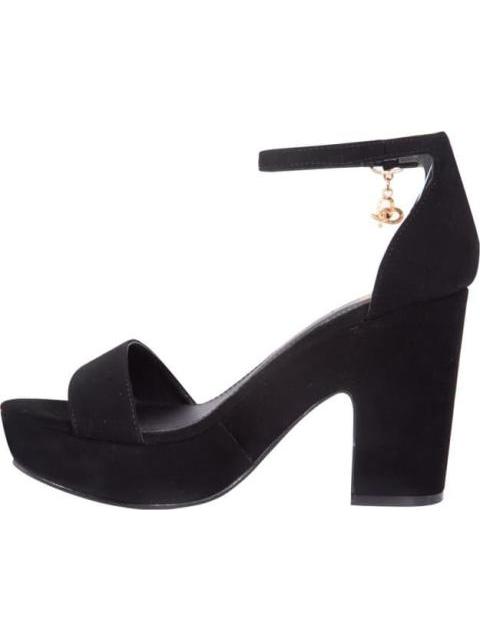 SANDALIA TACON PLATAFORMA NEGRO YAELI FASHION - Imagen 5