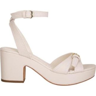 SANDALIA TACON PLATAFORMA BEIGE/HUESO SAO PAULO