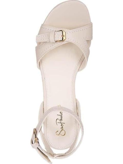 SANDALIA TACON PLATAFORMA BEIGE/HUESO SAO PAULO - Imagen 3