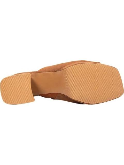 SANDALIA TACON PLATAFORMA CAMEL YAELI FASHION - Imagen 4