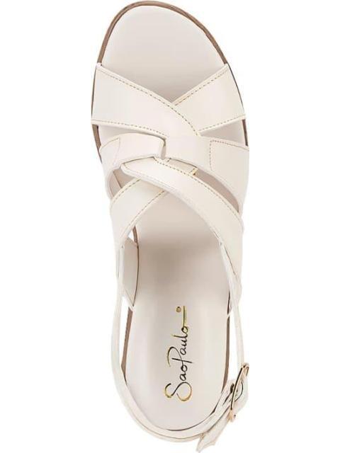 SANDALIA TACON PLATAFORMA CASUAL BEIGE/HUESO SAO PAULO - Imagen 3