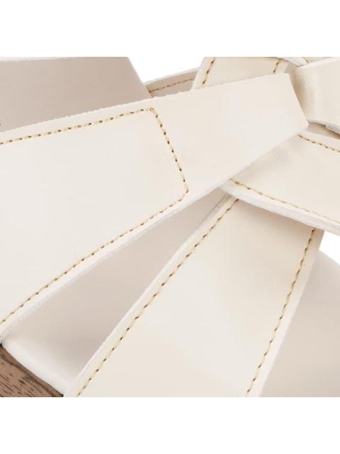 SANDALIA TACON PLATAFORMA CASUAL BEIGE/HUESO SAO PAULO - Imagen 6