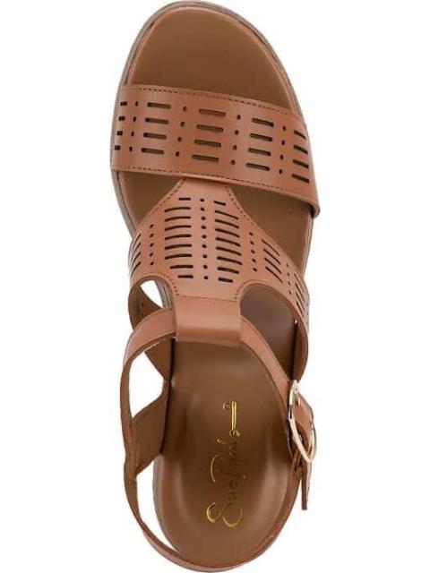 SANDALIA TACON PLATAFORMA CASUAL CAMEL SAO PAULO - Imagen 3
