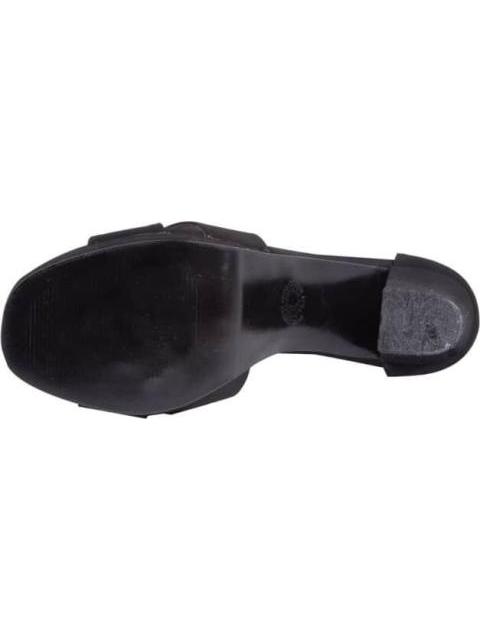SANDALIA TACON PLATAFORMA NEGRO YAELI - Imagen 4