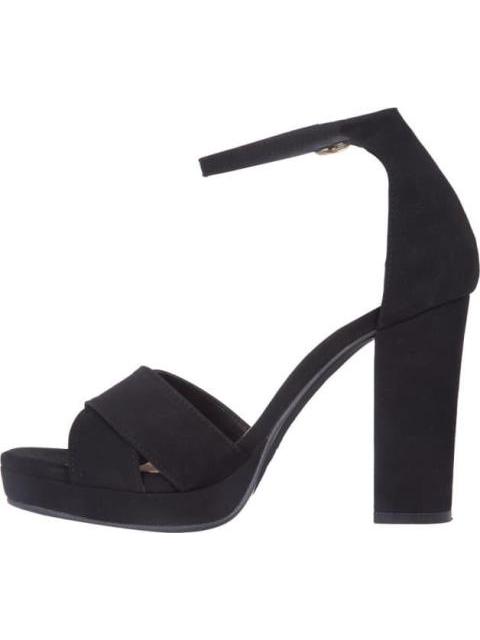 SANDALIA TACON PLATAFORMA NEGRO YAELI - Imagen 5