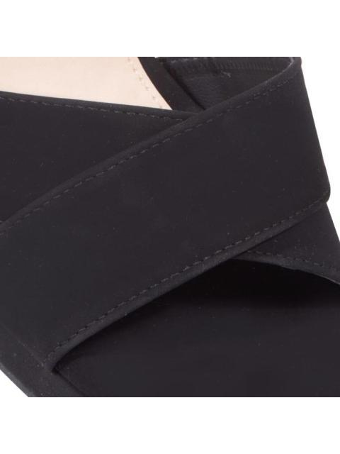 SANDALIA TACON PLATAFORMA NEGRO YAELI - Imagen 6