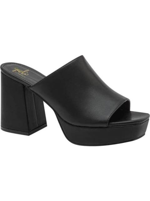 SANDALIA TACON PLATAFORMA NEGRO YAELI FASHION - Imagen 2