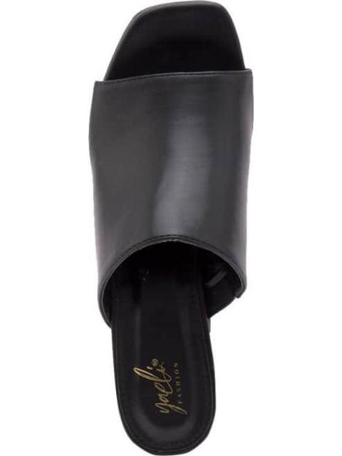 SANDALIA TACON PLATAFORMA NEGRO YAELI FASHION - Imagen 3