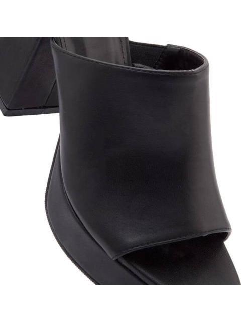 SANDALIA TACON PLATAFORMA NEGRO YAELI FASHION - Imagen 6