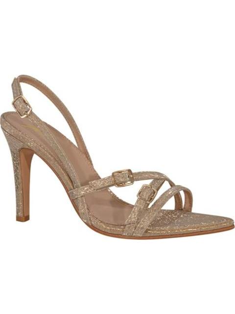 SANDALIA TACON PUNTAL ORO YAELI FASHION - Imagen 2