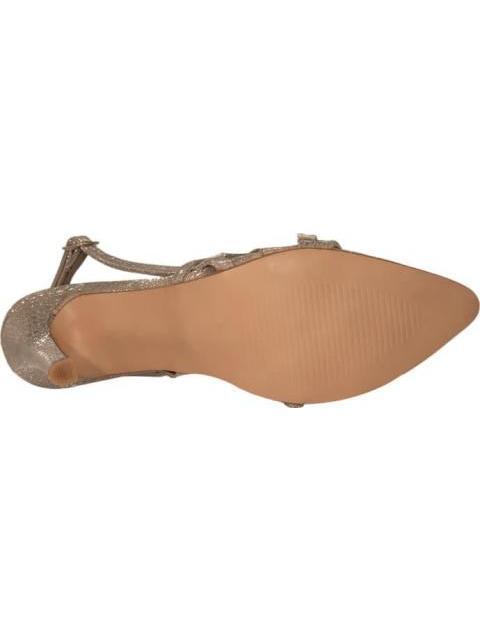 SANDALIA TACON PUNTAL ORO YAELI FASHION - Imagen 4