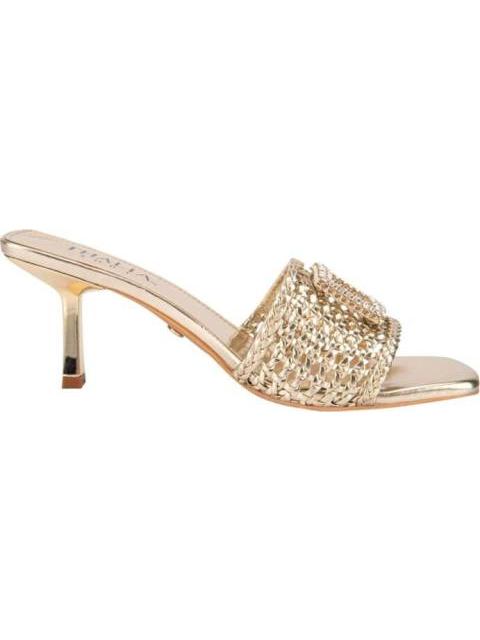 SANDALIA TEJIDA ORO THALIA SODI