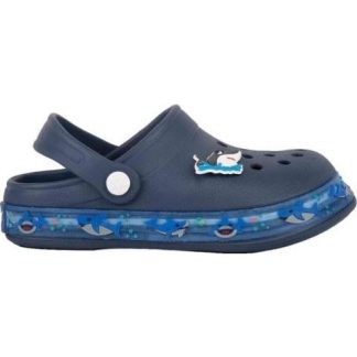SANDALIA TIBURON LUCES AZUL MARINO SCHATZ KIDS