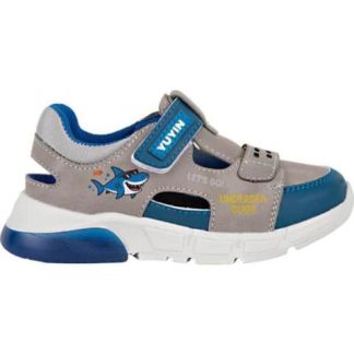 SANDALIA TIBURON LUCES GRIS YU YIN