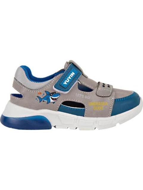SANDALIA TIBURON LUCES GRIS YU YIN