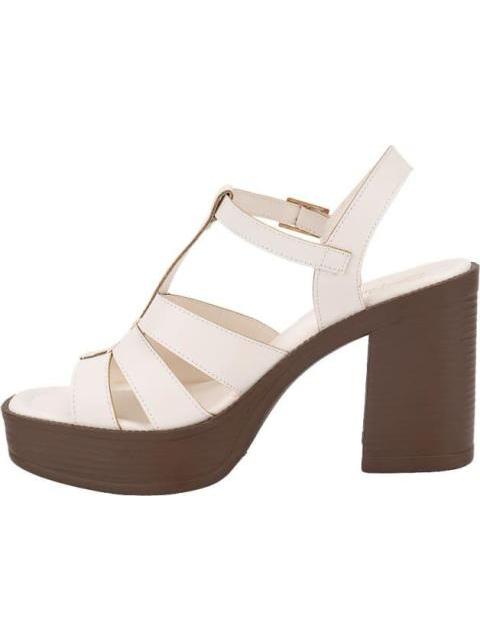 SANDALIA TIPO MADERA BEIGE/HUESO SAO PAULO - Imagen 5
