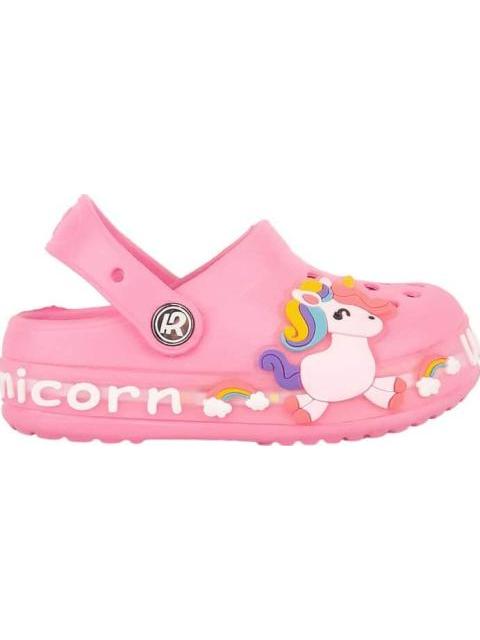 SANDALIA UNICORNIO LUCES ROSA HR