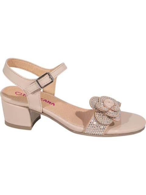 SANDALIA VESTIR TACON BEIGE TROPICANA N - Imagen 2