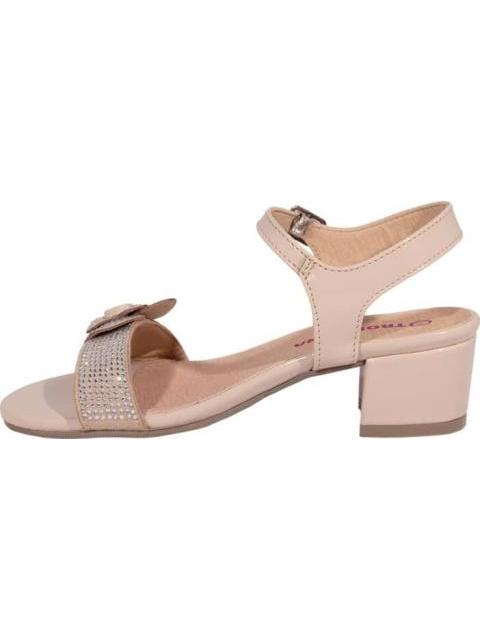SANDALIA VESTIR TACON BEIGE TROPICANA N - Imagen 5