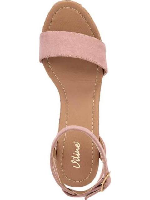 SANDALIA YUTE COMBINADA ROSA VI LINE - Imagen 3