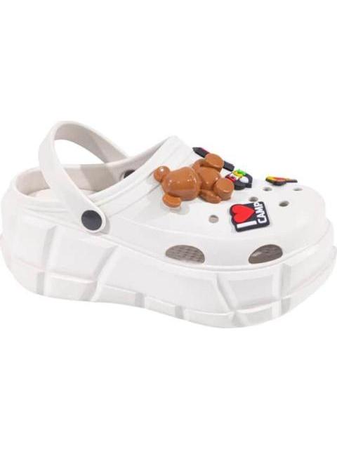 SANDALIA ZUECO BEIGE/HUESO BANANA PRICE - Imagen 2