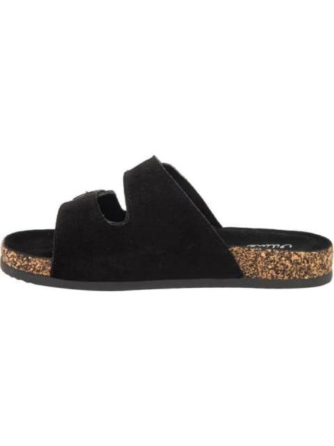 SANDALIAS PLANA HEBILLAS NEGRO VI LINE - Imagen 5