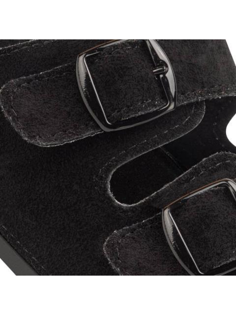 SANDALIAS PLANA HEBILLAS NEGRO VI LINE - Imagen 6
