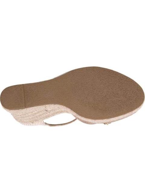 SANDALIAS PLATAFORMA FLORES ORO VI LINE FASHION - Imagen 4