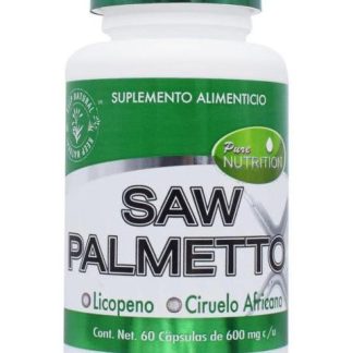 SAW PALMETTO 60 CAP PURE NUTRITION
