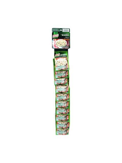 SAZONADOR KNORR ARROZ BLANCO PAQUETE CON 10 PIEZAS DE 12 GR