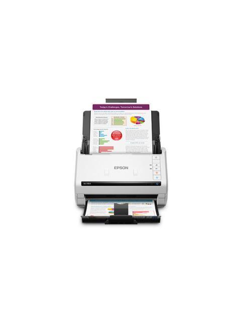 SCANNER EPSON DS-770 II 600 X 600DPI ESCANER COLOR ESCANEADO DUPLEX USB BLANCO
