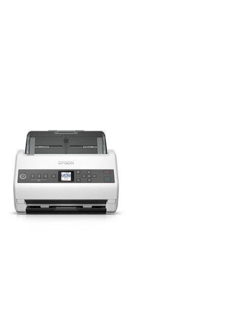 SCANNER EPSON WORKFORCE DS-730N 600 X 600DPI ESCANER COLOR ESCANEADO DUPLEX USB-ETHERNET NEGRO-GRIS - Imagen 4