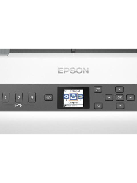 SCANNER EPSON WORKFORCE DS-730N 600 X 600DPI ESCANER COLOR ESCANEADO DUPLEX USB-ETHERNET NEGRO-GRIS - Imagen 8